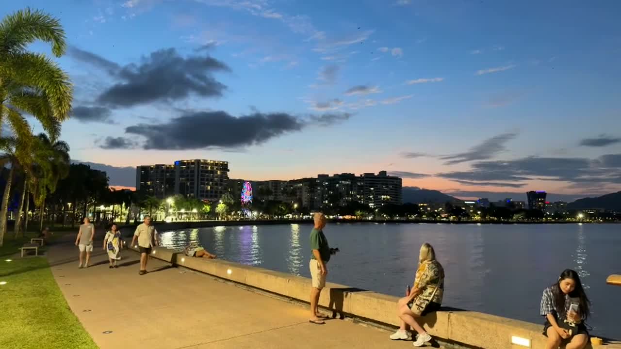 Cairns Afterglow — original footage
